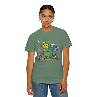 Cat cosplay Godzilla Funny Design Unisex T-Shirt style 1