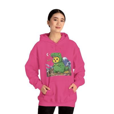 Cat cosplay Godzilla style 1 Unisex Hoodie - Fun & Playful Design
