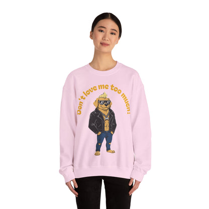 Cool Dog Unisex Heavy Blend Crewneck Sweatshirt style 2