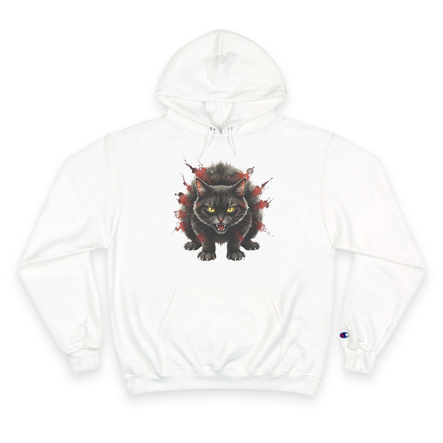 Mad Cat Men and Women Champion Hoodie style 3