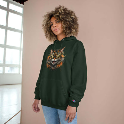 Mad Cat Men and Women Champion Hoodie style 1