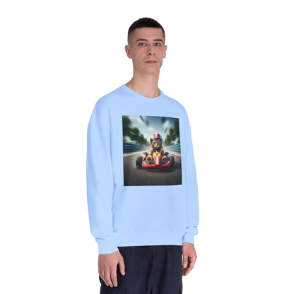 Go Kart Cat Unisex NuBlend Crewneck Sweatshirt style 3