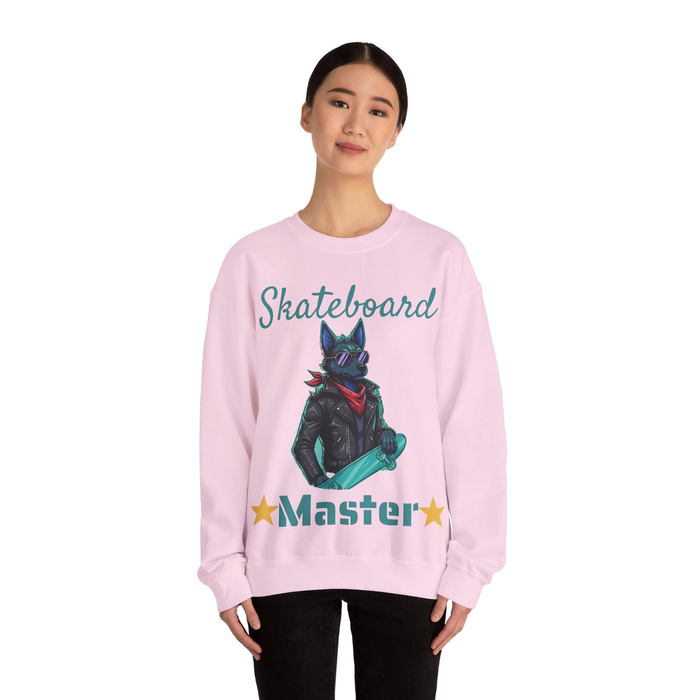 Cool Dog Unisex Heavy Blend Crewneck Sweatshirt style 4