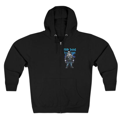 Top Dog Streetwear Graphic Unisex Zip Hoodie