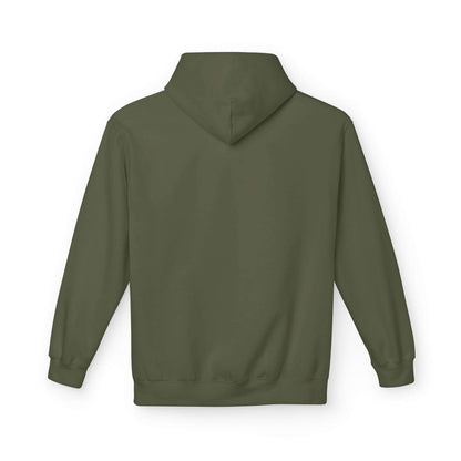 Kitten hiding in Christmas stocking Unisex Fleece Hoodie style 1