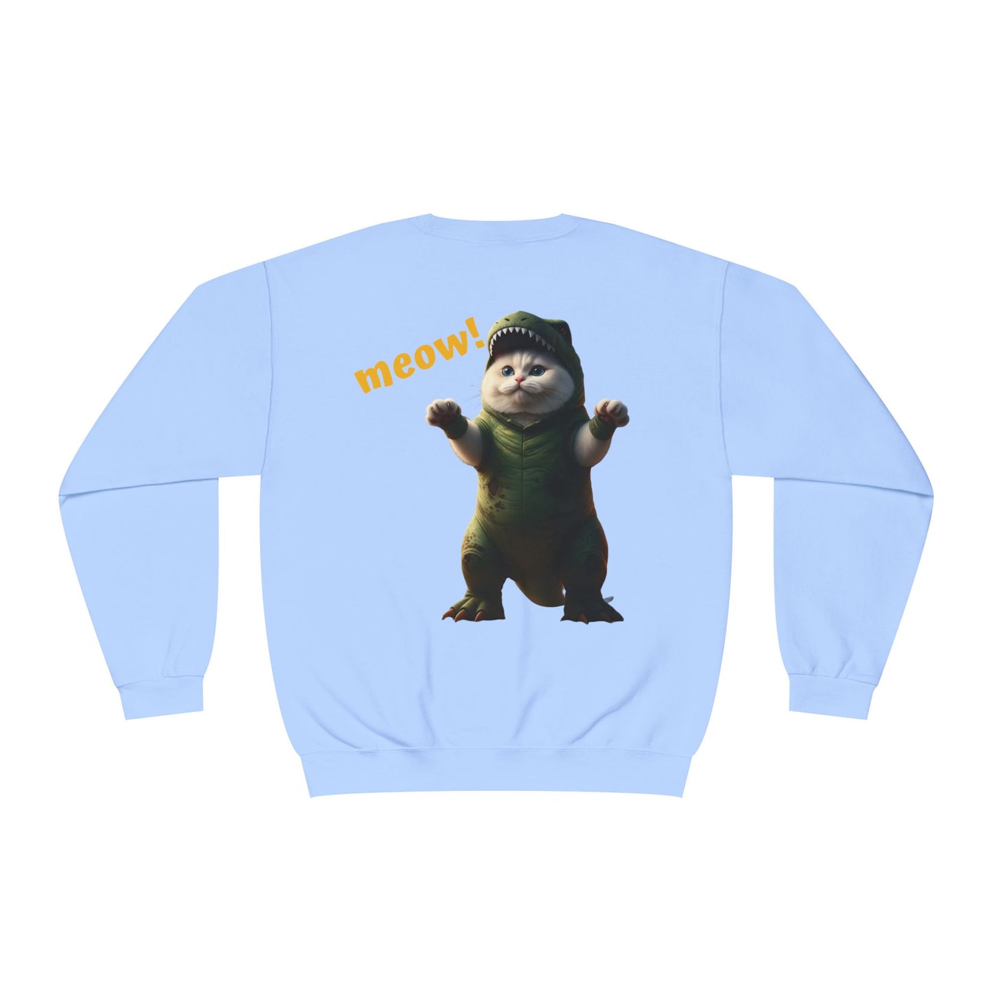 Cat-zilla style 2 Unisex NuBlend Crewneck Sweatshirt