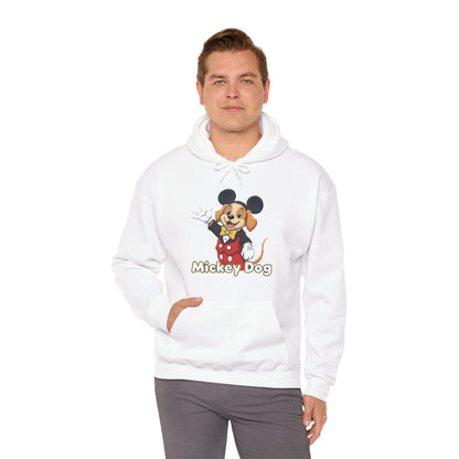 Dog cosplay Mickey Mouse Funny Design Unisex Hoodie style 1