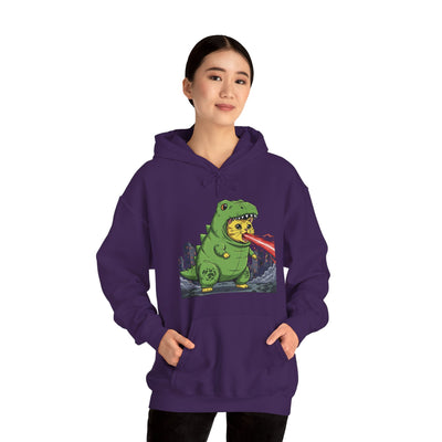 Cat cosplay Godzilla style 4 Unisex Hoodie - Fun & Playful Design