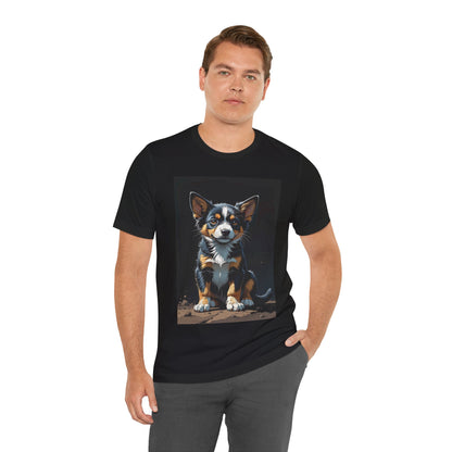 Cute Corgi Short Sleeve Tee - Pet Lover Shirt, Dog Apparel, Animal Gift, Casual Wear, Gift for Dog Owners