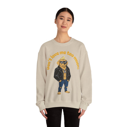 Cool Dog Unisex Heavy Blend Crewneck Sweatshirt style 2