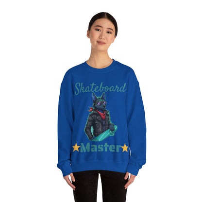 Cool Dog Unisex Heavy Blend Crewneck Sweatshirt style 4