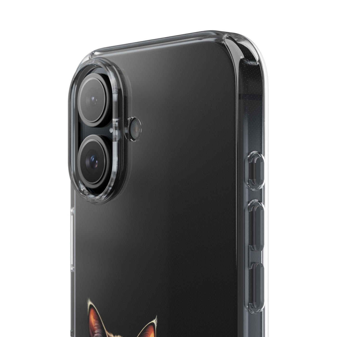 Cat Lover Impact-Resistant Clear Phone Case, Pet Gift, Durable Cat Design, Cute Phone Cover, Unique Cat Art, Animal Lover Accessory