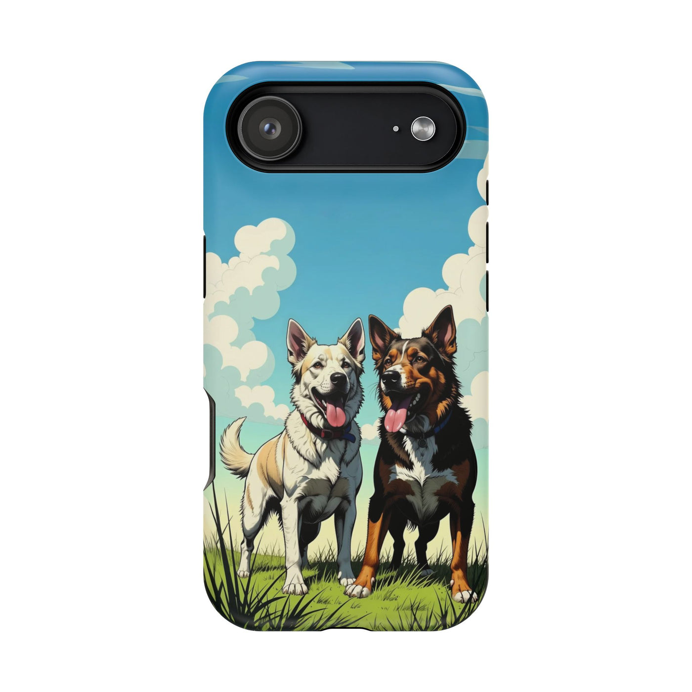 Dog Lovers' Magnetic Impact-Resistant Phone Case comic style 1, Cute Dog Design, Pet Owner Gift, Animal Lover Accessory, Birthday Gift for Dog Lovers