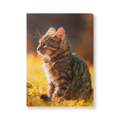 Cozy Cat Softcover Journal - Perfect for Nature Lovers, Gift for Pet Owners, Journal for Writing, Cute Cat Lover Notebook