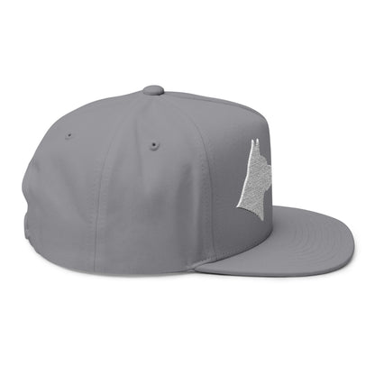 Stylish Embroidered Dog Mom Flat Bill Cap style 5