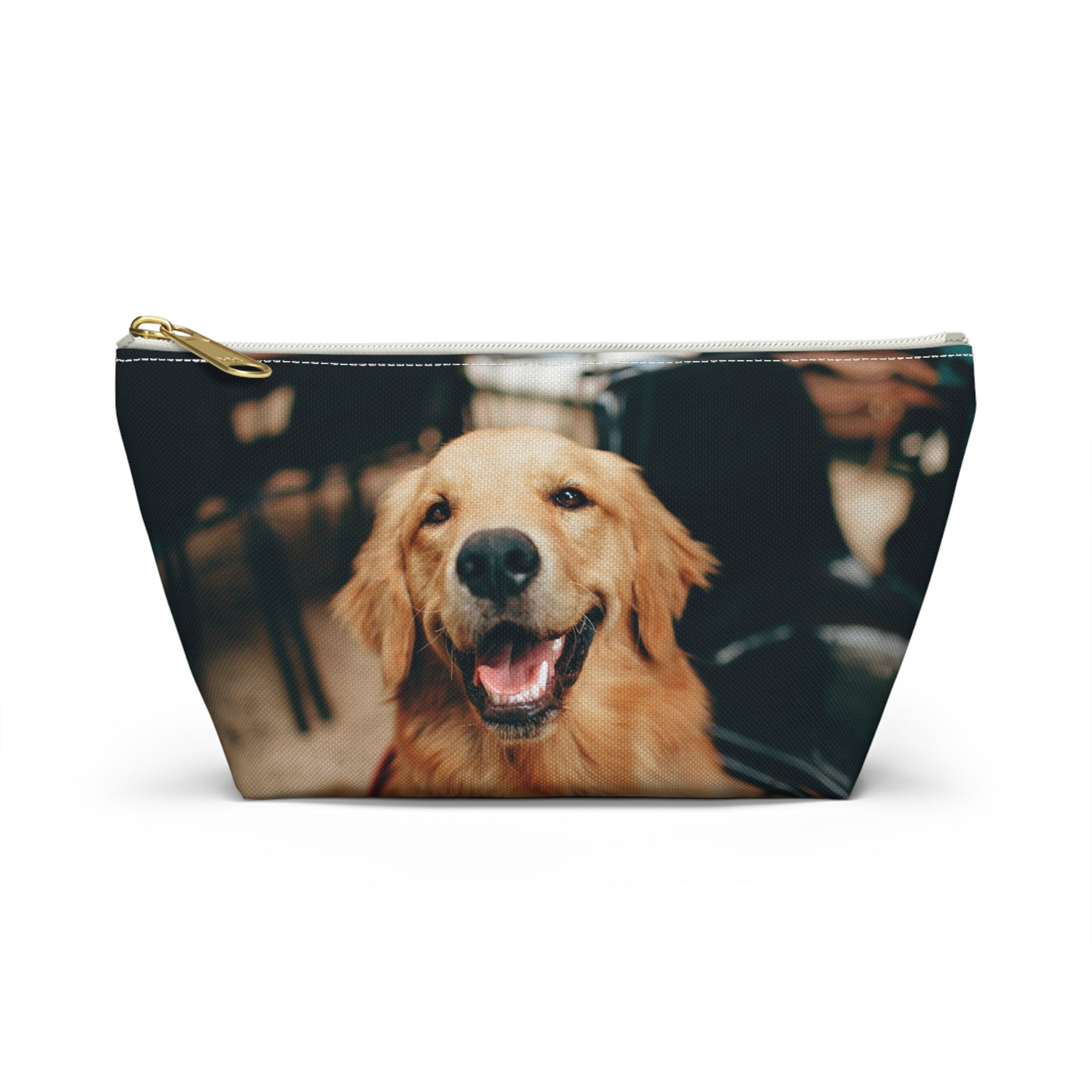 Cute Dog Accessory Pouch | Travel Accessory, Fun Gift, Pet Lover's Item, Unique Accessory Pouch, Travel Essentials