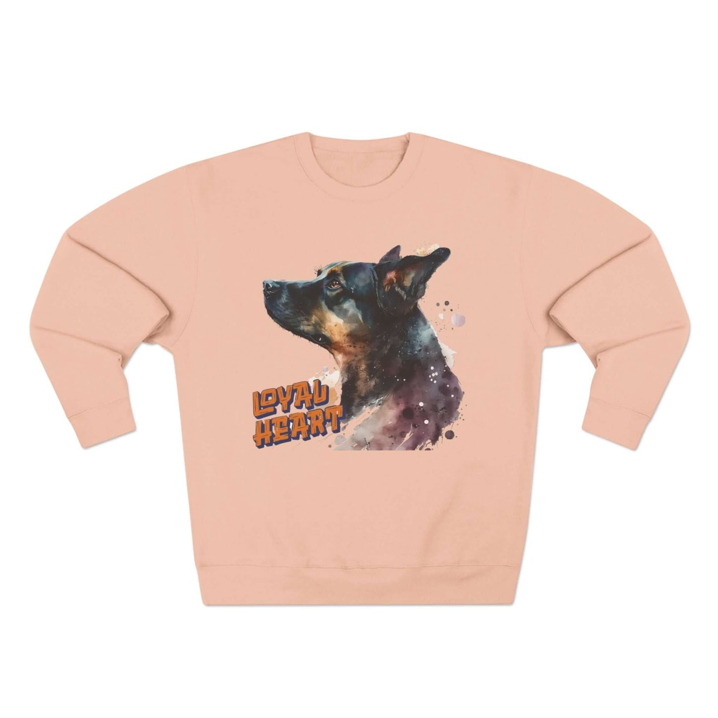 Loyal Heart Dog Lover Unisex Crewneck Sweatshirt style 1