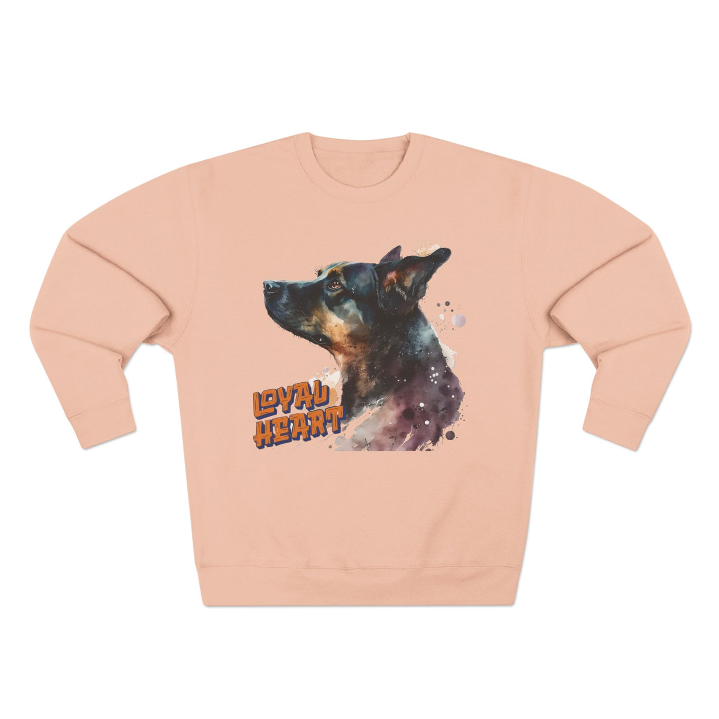 "Loyal Heart" Dog Lover style 1 Unisex Crewneck Sweatshirt