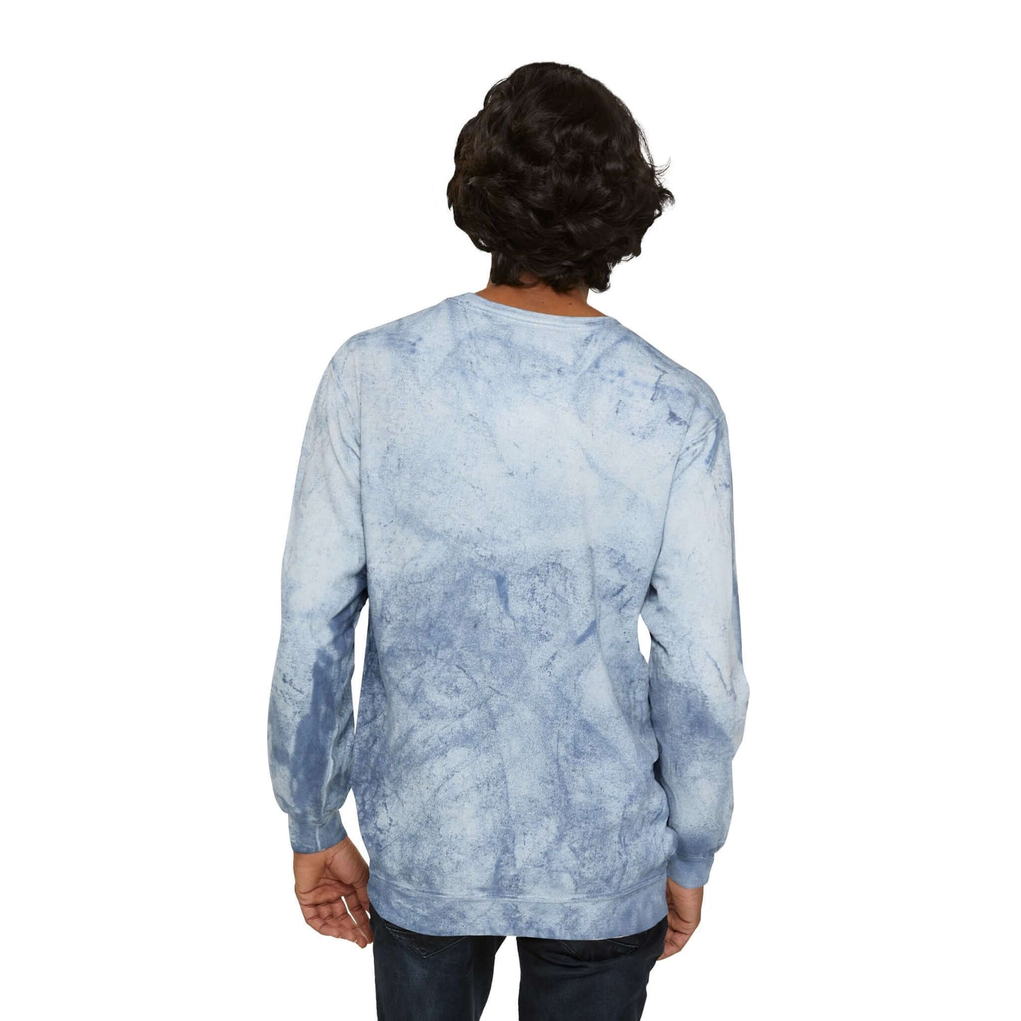 Let Me Go Cat Cozy Crewneck Sweatshirt Tie-Dye style 2