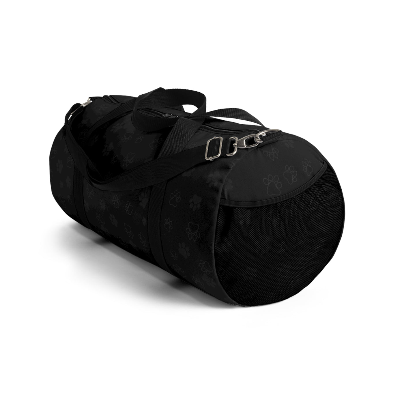 Stylish Dog Paw style 1 Dark Pattern Duffel Bag for Travel, Gym & Weekend Getaways, Perfect Gift for Adventurers, Fitness Lovers, and Travelers