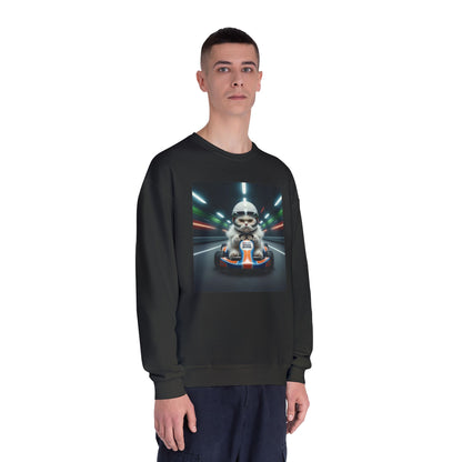Go Kart Cat Unisex NuBlend Crewneck Sweatshirt style 2