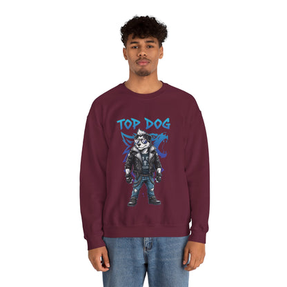 Cool Dog Unisex Heavy Blend Crewneck Sweatshirt style 1