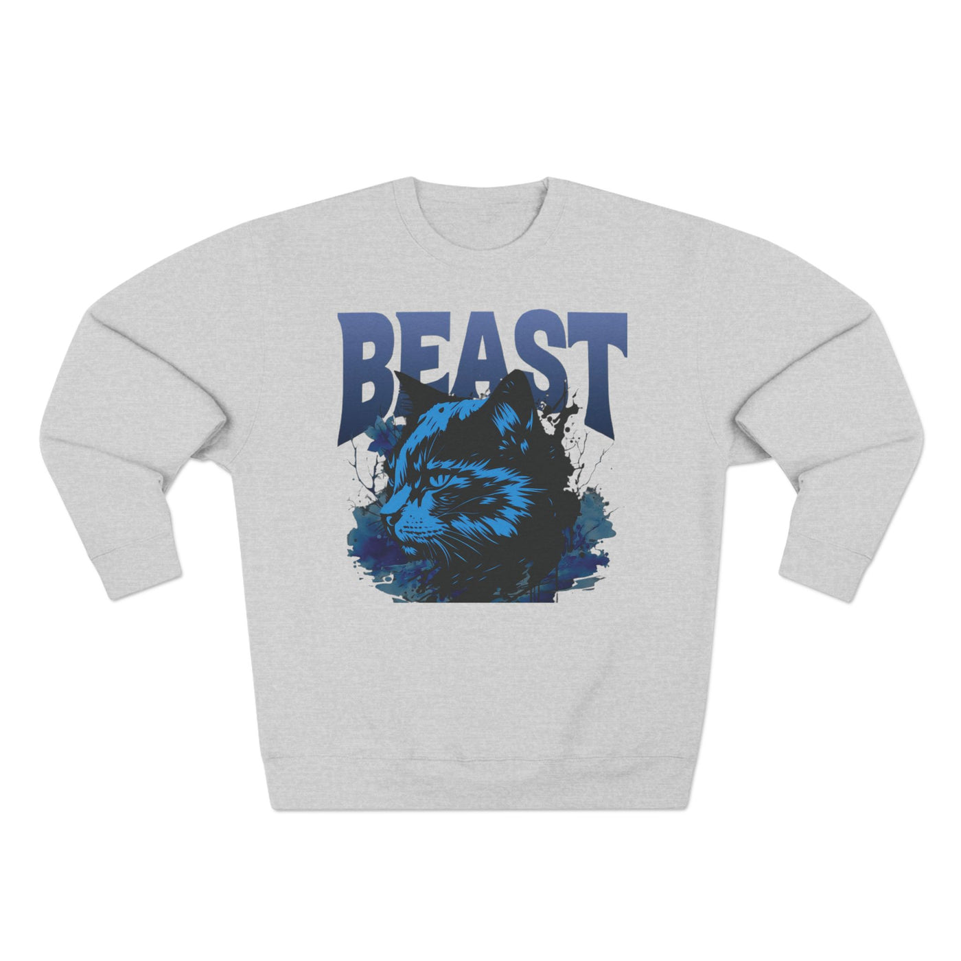 "Beast" Cat Lover style 1 Unisex Crewneck Sweatshirt