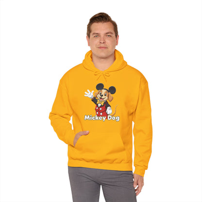 Dog cosplay Mickey Mouse Funny Design Unisex Hoodie style 1