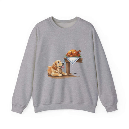 Watercolor Dog painting Unisex Crewneck Sweatshirt style 2