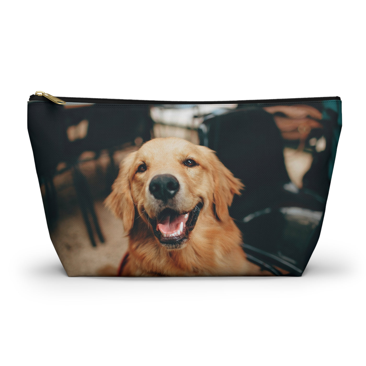 Cute Dog Accessory Pouch | Travel Accessory, Fun Gift, Pet Lover's Item, Unique Accessory Pouch, Travel Essentials