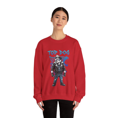 Cool Dog Unisex Heavy Blend Crewneck Sweatshirt style 1