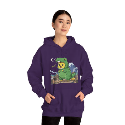 Cat cosplay Godzilla style 1 Unisex Hoodie - Fun & Playful Design