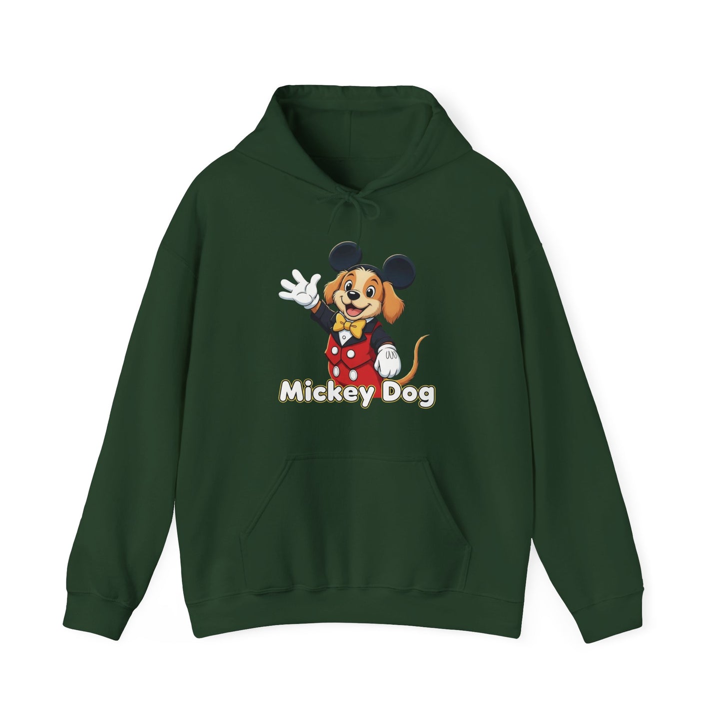 Dog cosplay Mickey Mouse Funny Design Unisex Hoodie style 1
