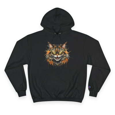 Mad Cat style 1 Men and Women Champion Hoodie