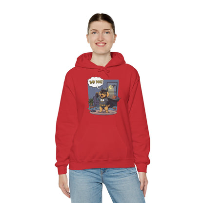 Dog cosplay Batman Funny Design Unisex Hoodie style 1