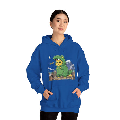 Cat cosplay Godzilla Funny Design Unisex Hoodie style 1