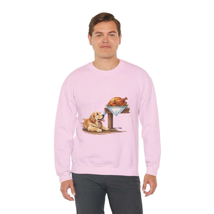 Watercolor Dog painting Unisex Crewneck Sweatshirt style 2