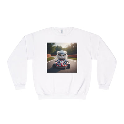 Go Kart Cat style 1 Unisex NuBlend® Crewneck Sweatshirt