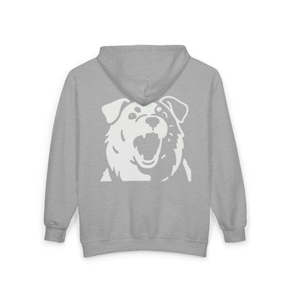 Dog Lover style 1 Unisex Full Zip Hoodie - Cozy, Customizable Sweatshirt Perfect for Gifting, Casual Wear, Fall/Winter Essentials, Lounge