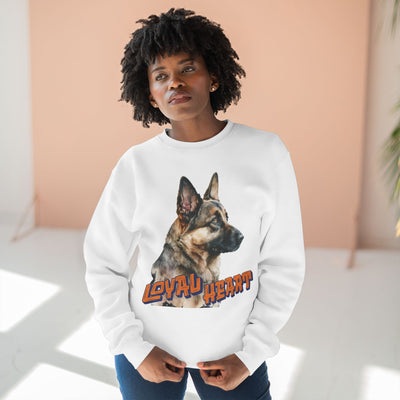 "Loyal Heart" Dog Lover style 2 Unisex Crewneck Sweatshirt