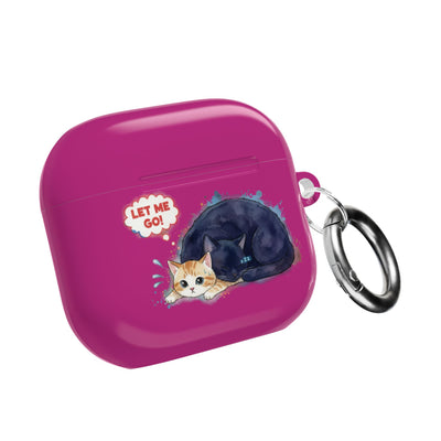 “Let Me Go!” style 4 Cute Cats AirPods Gen 4 Case