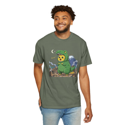 Cat cosplay Godzilla Funny Design Unisex T-Shirt style 1