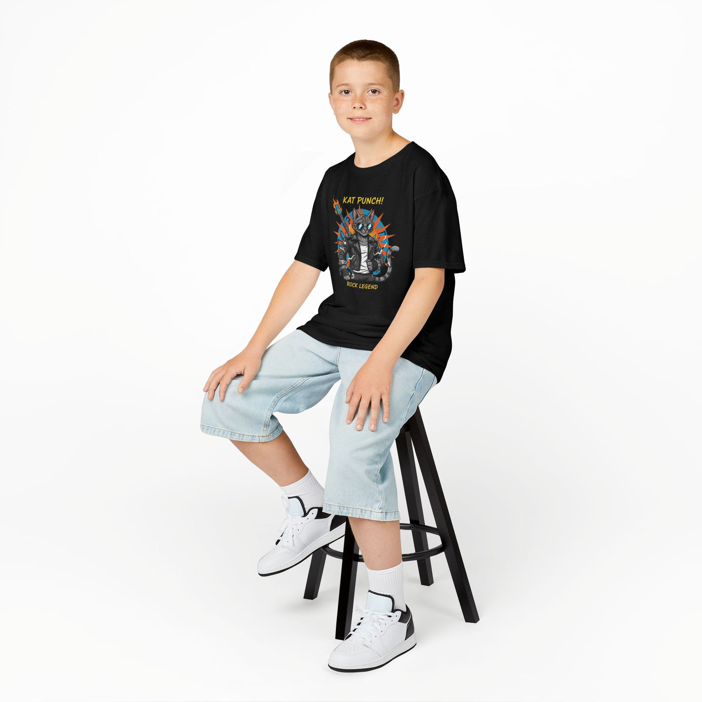 Cool Cat Rock Legend Kids Tee