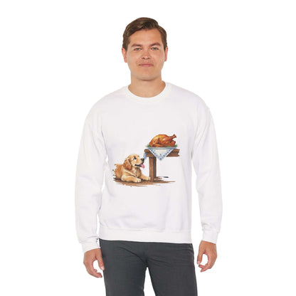 Watercolor Dog painting Unisex Crewneck Sweatshirt style 2