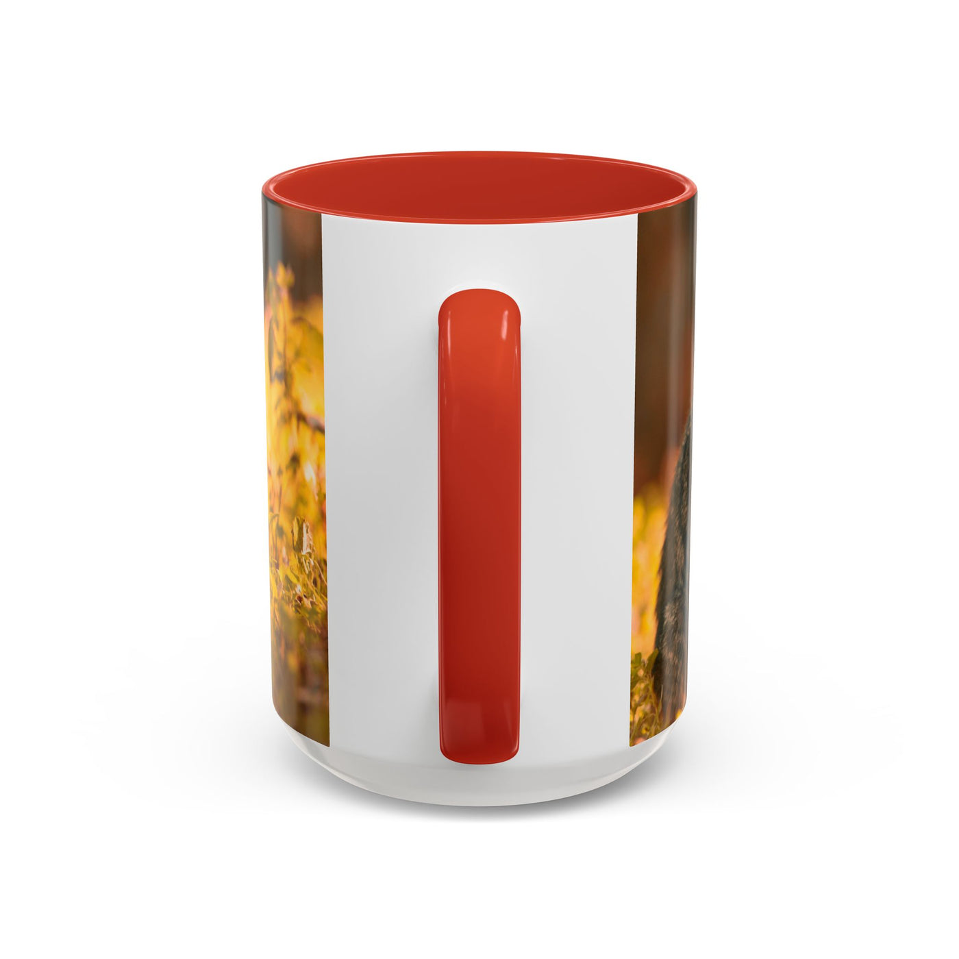 Golden Autumn Cat Coffee Mug - Cute Cat Mug, Nature Lover Gift, Cozy Kitchen Decor, Fall Drinkware, Cat Lover Gift