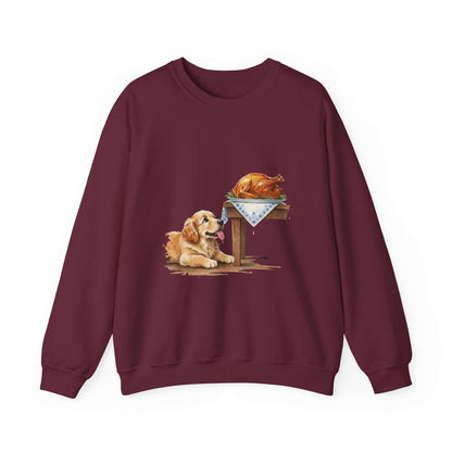 Watercolor Dog painting Unisex Crewneck Sweatshirt style 2