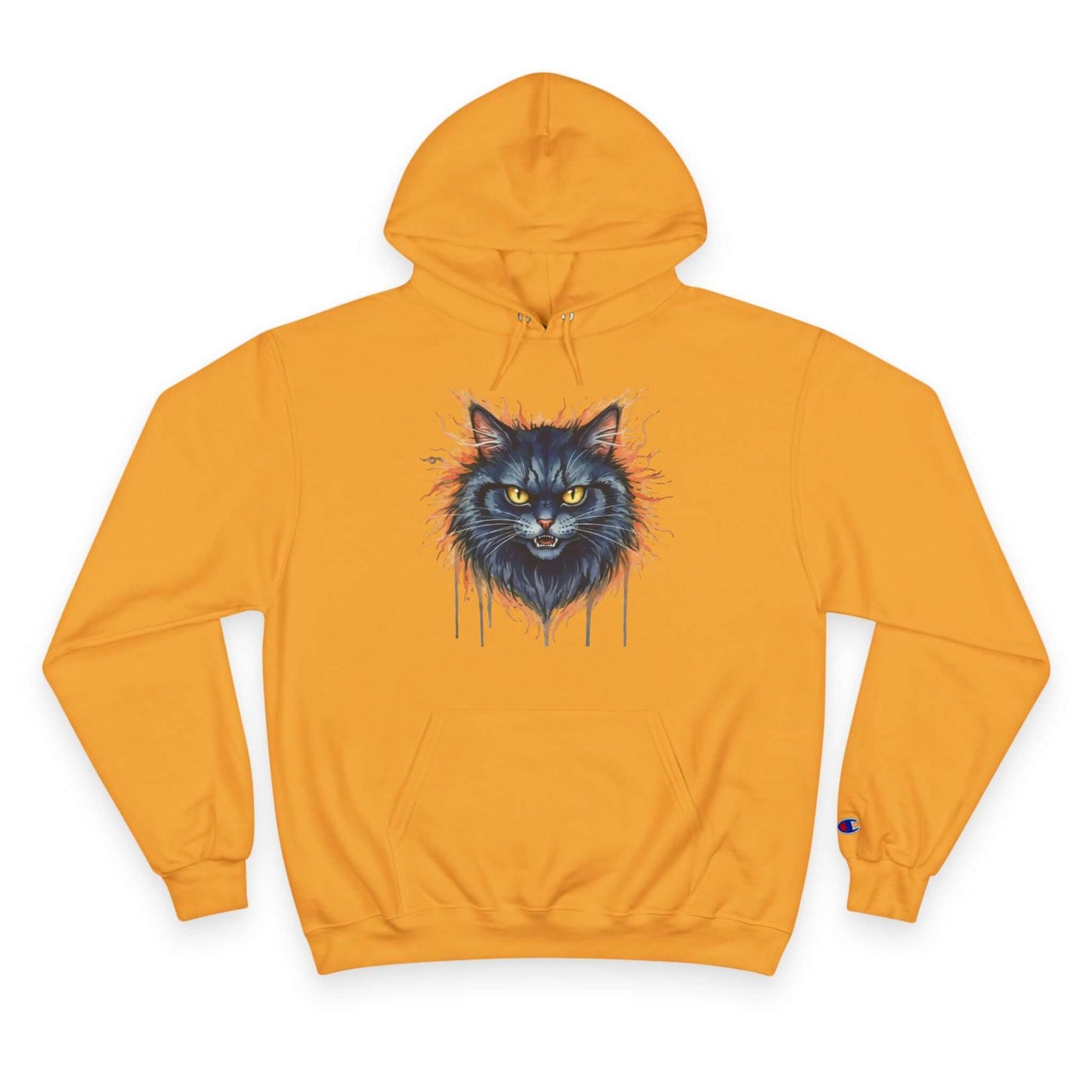 Mad Cat Men and Women Champion Hoodie style 2