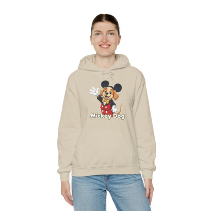 Dog cosplay Mickey Mouse Funny Design Unisex Hoodie style 1