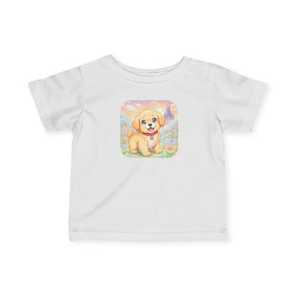 Cute Puppy Infant Baby Fine Jersey T-Shirt style 2