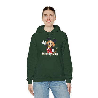 Dog cosplay Mickey Mouse Funny Design Unisex Hoodie style 1